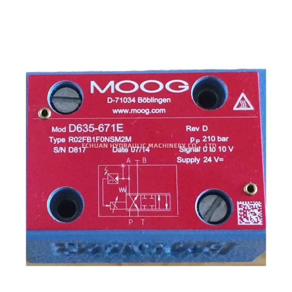 MOOG D635-671E R02FB1F0NSM2M - Image 2