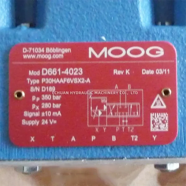 MOOG D661-4023 P30HAAF6VSX2-A - Image 2