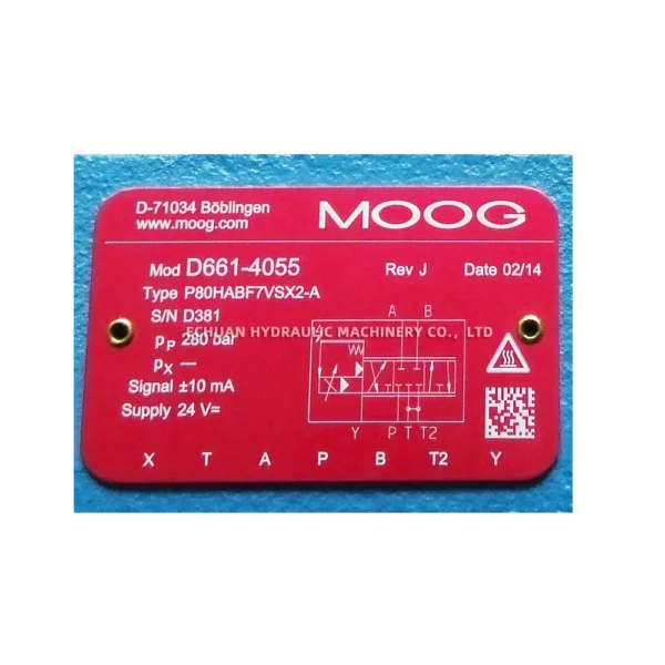MOOG D661-4055 P80HABF7VSX2-A - Image 3