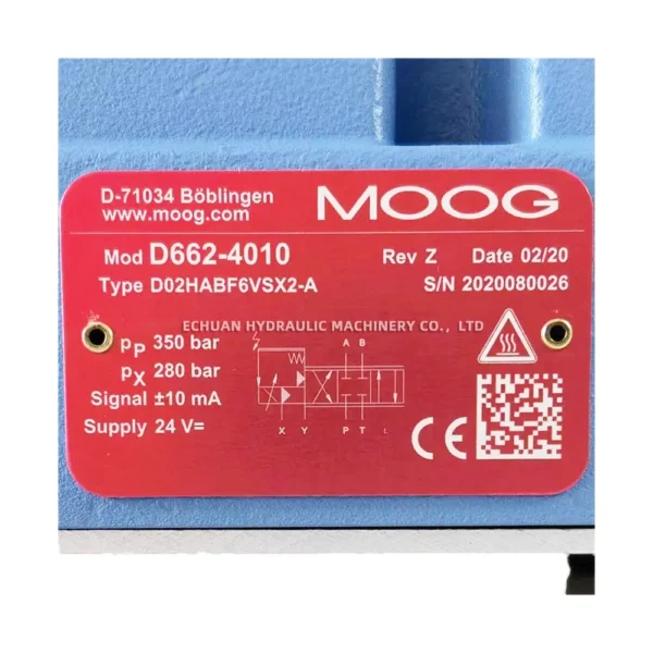MOOG D662-4010 D02HABF6VSX2-A - Image 5