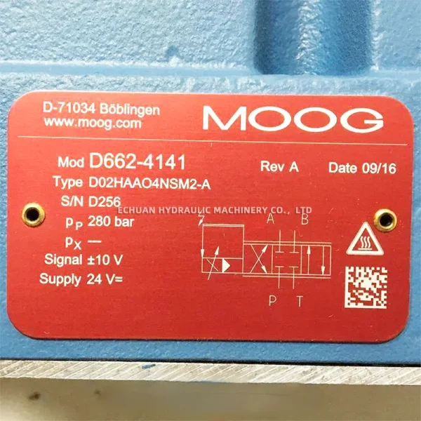 MOOG D662-4141 D02HAAO4NSM2-A - Image 2