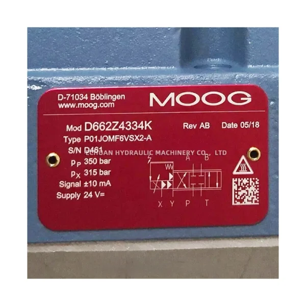 MOOG D662Z4334K P01JOMF6VSX2-A - Image 3