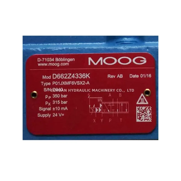 MOOG  D662Z4336K P01JXMF6VSX2-A - Image 3