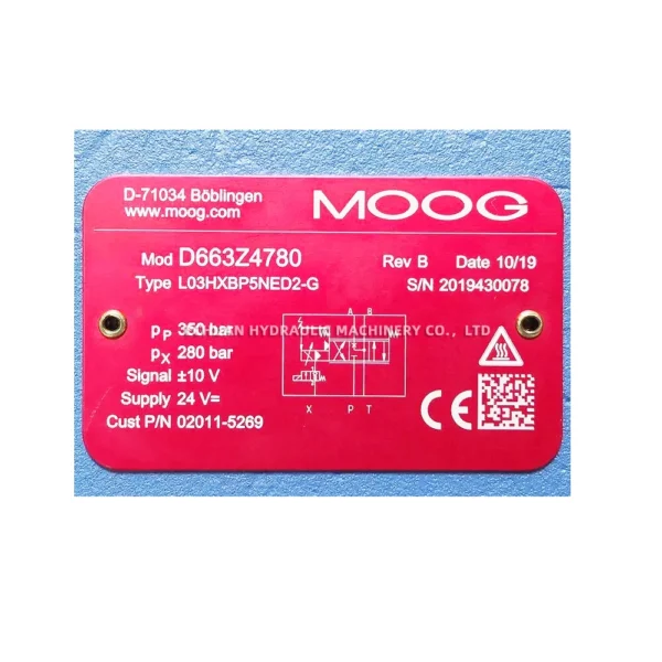 MOOG D663Z4780 L03HXBP5NED2-G - Image 3