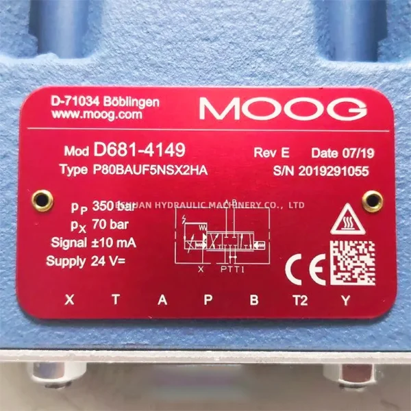 MOOG D681-4149 P80BAUF5NSX2HA - Image 2