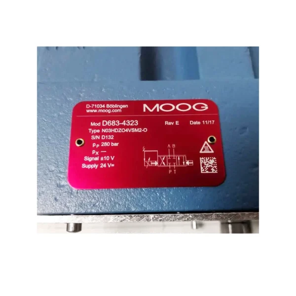 MOOG D683-4323 N03HDZO4VSM2-O-2 - Image 2