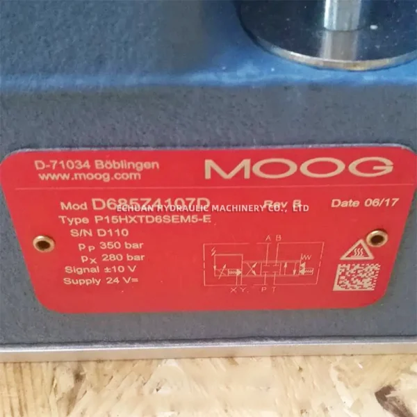 MOOG D685Z4107D P15HXTD6SEM5-E - Image 2