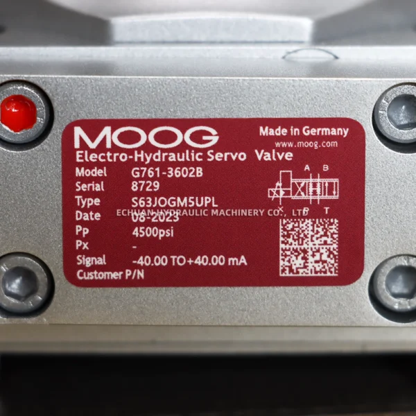 MOOG G761-3602B S63JOGM5UPL - Image 2