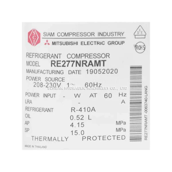 MITSUBISHI RE277NRAMT - Image 2