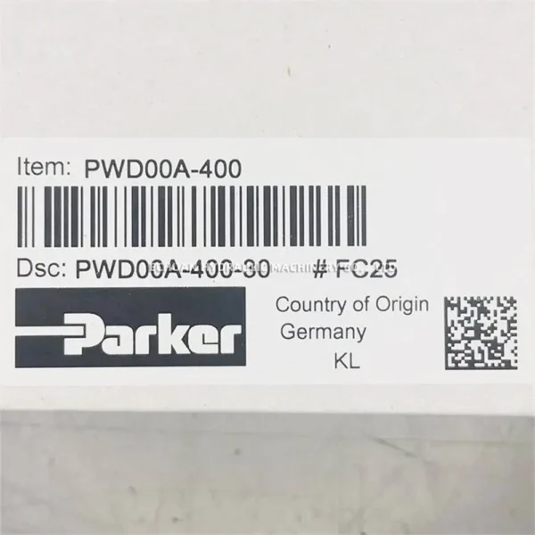 PARKER PWD00A-400-30 - Image 2