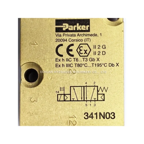PARKER 341N03 Pilot operated - Image 4