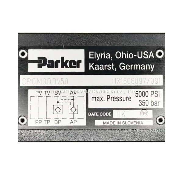 PARKER CPOM3DDV50 - Image 3