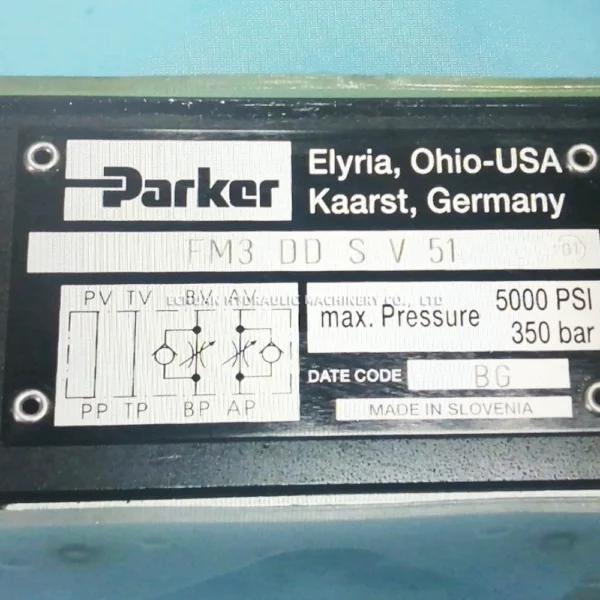 PARKER FM3DDSV51 - Image 4