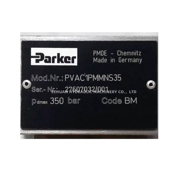 PARKER PVAC1PMMNS35 - Image 2