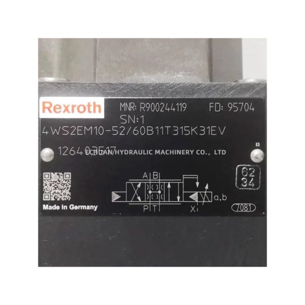 REXROTH  R900244119 4WS2EM10-52/60B11T315K31EV - Image 3