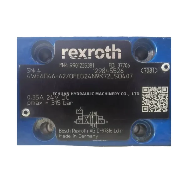 REXROTH R900704631 4WE6D46-6XOFEG24N9DK35LSO407 - Image 2