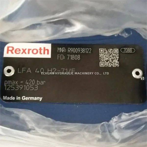 REXROTH R900938122 LFA40H2-71/F - Image 2