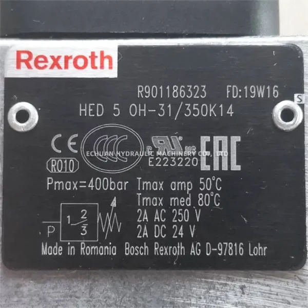 REXROTH R901186323 HED5OH-3X350K14 - Image 2