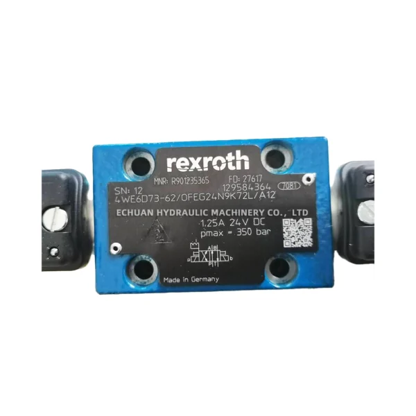 REXROTH R901235365 4WE6D73-62OFEG24N9K72LA12 - Image 4