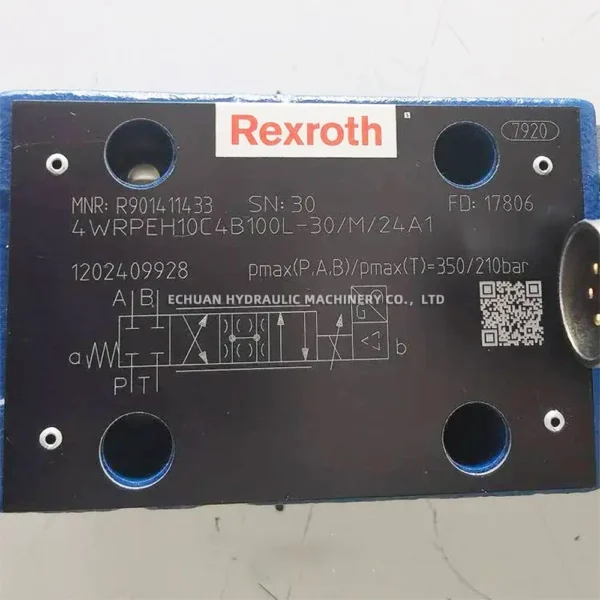 REXROTH R901411433 4WRPEH10C4B100L-30/M/24A1 - Image 2