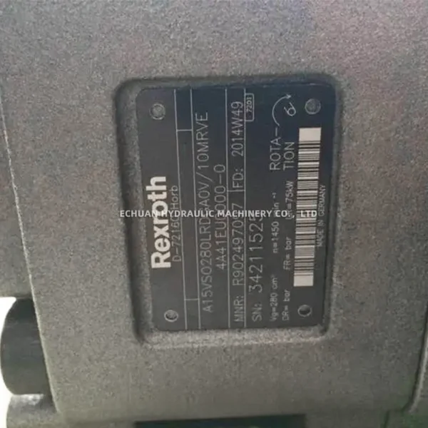 REXROTH R902497097 A15VSO280LRDGA0V/10MRVE4A41EU0000-0 - Image 2