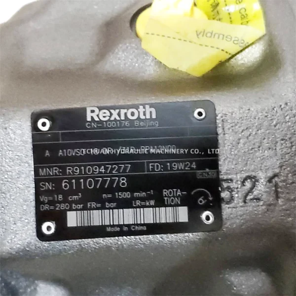 REXROTH R910947277 A A10VSO18DR31R-VPA12N00 - Image 3