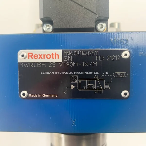 REXROTH 0811402511 3WRCBH25V190M-1XM - Image 2