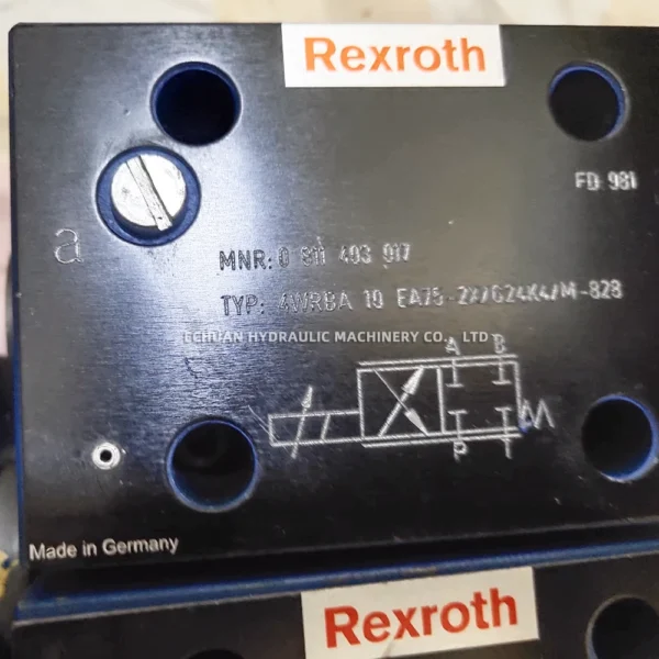 REXROTH 0811403017 4WRBA10EA75-2XG24K4M-828 - Image 2
