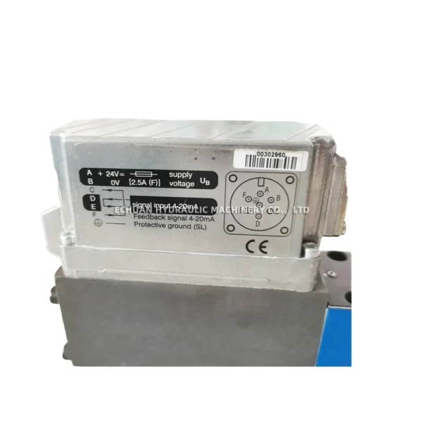 REXROTH 0811404352 4WRPEH6C4B24L-20/G24K0/F1M - Image 3