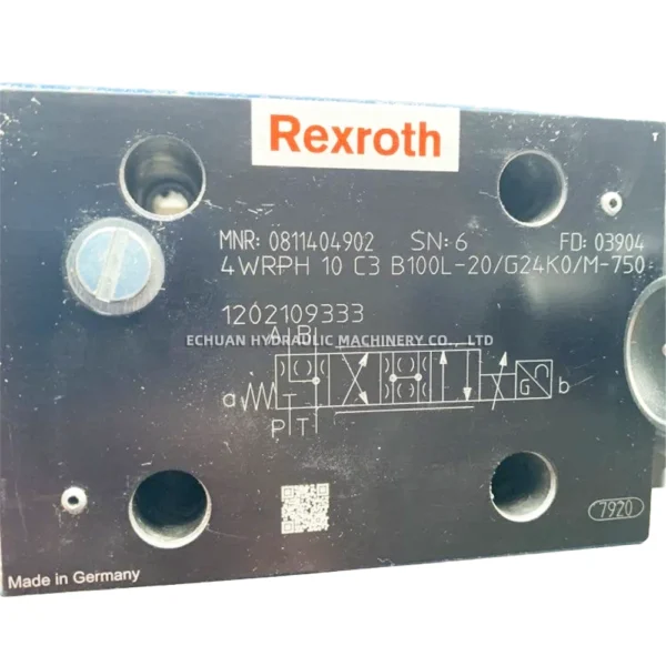 REXROTH 0811404902 4WRPH10C3B100L-20G24K0M-750 - Image 5