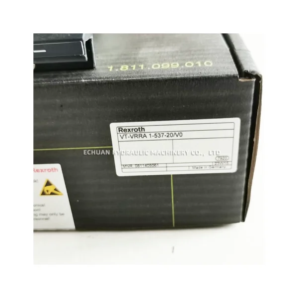 REXROTH 0811405061 VT-VRRA 1-537-20V0 - Image 2