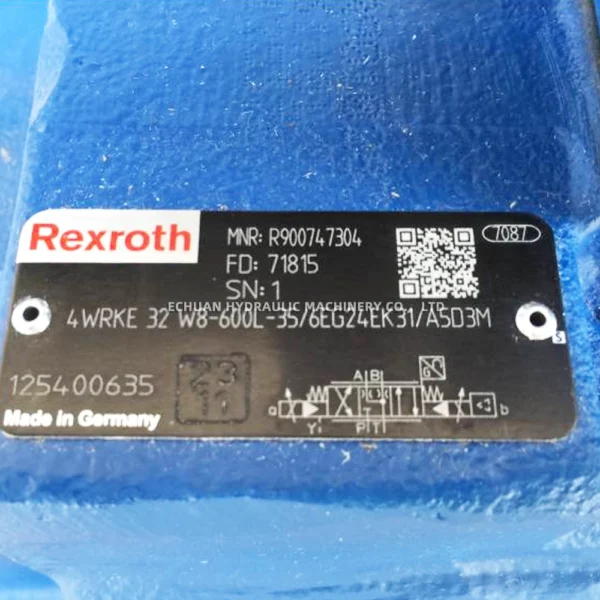 REXROTH R900747304 4WRKE32W8-600L-3X/6EG24EK31/A5D3M - Image 4