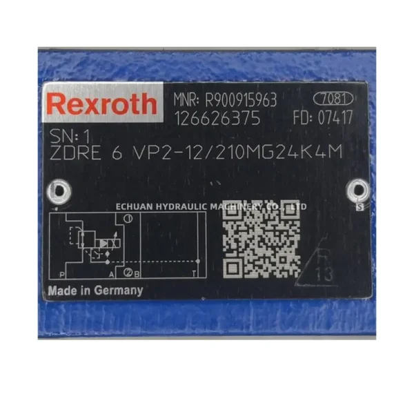 REXROTH R900915963 ZDRE6VP2-1X210MG24K4M - Image 3