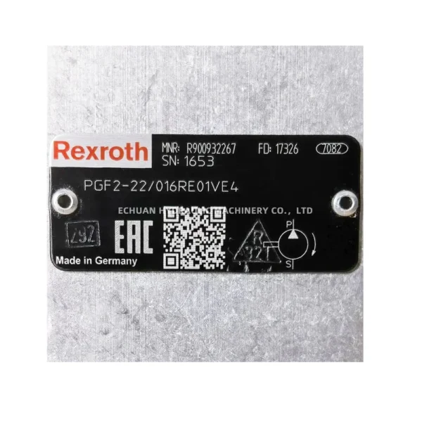 REXROTH 900932267 PGF2-22/016RE01VE4 - Image 2