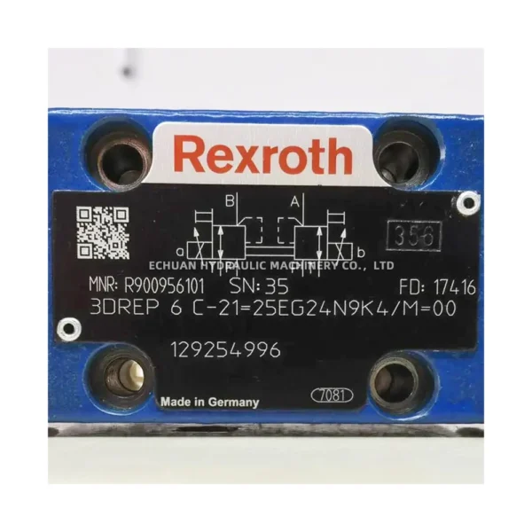 REXROTH R900956101 3DREP6C-21=25EG24N9K4M=00 - Image 2