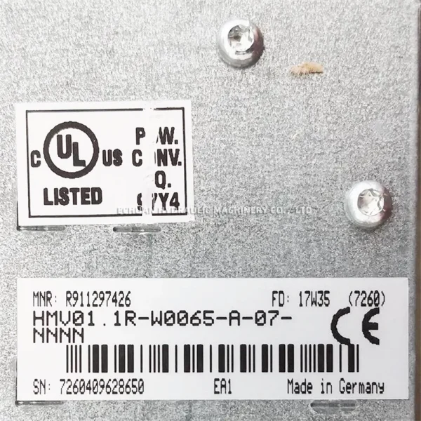 REXROTH R911297426 HMV01.1R-W0065-A-07-NNNN - Image 3