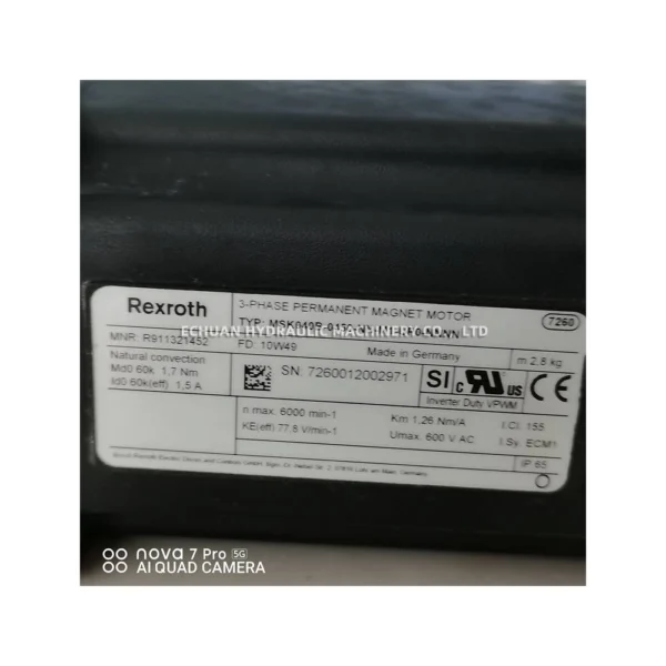 REXROTH R911321452 MSK040B-0450-NN-M1-UP0-NNNN - Image 4