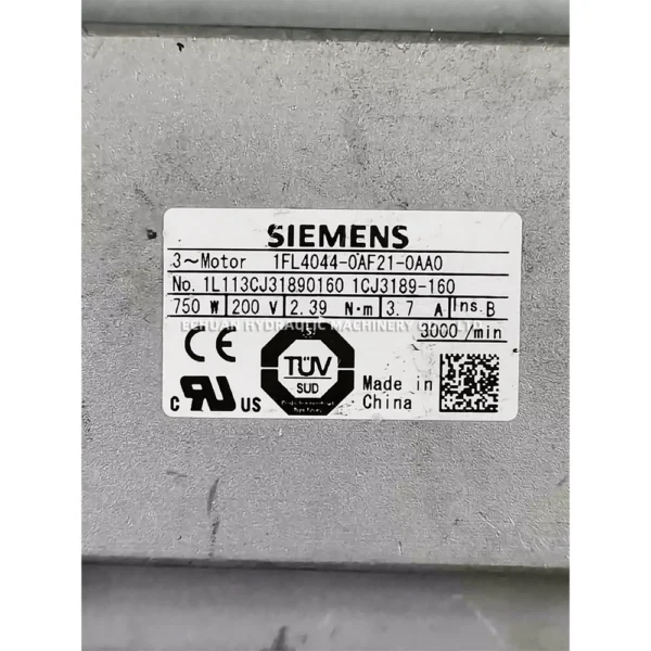 SIEMENS 1FL4044-0AF21-0AA0 - Image 3