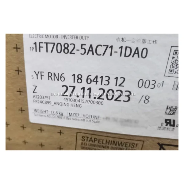 SIEMENS 1FT7082-5AC71-1DA0
