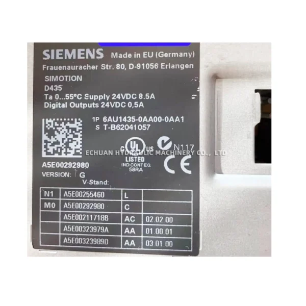 SIEMENS 6AU1435-0AA00-0AA1 - Image 3