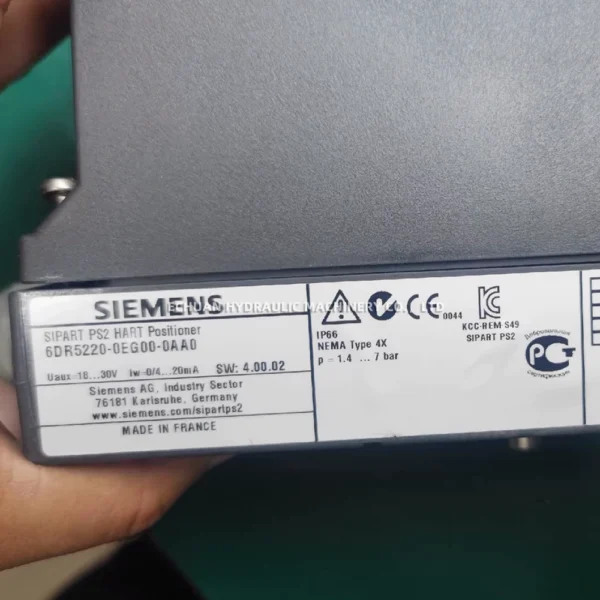SIEMENS 6DR5220-0EG00-0AA0 Valve Positioner - Image 3
