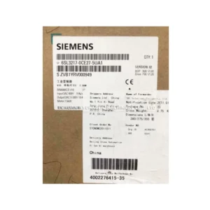 SIEMENS 6SL3217-0CE27-5UA1