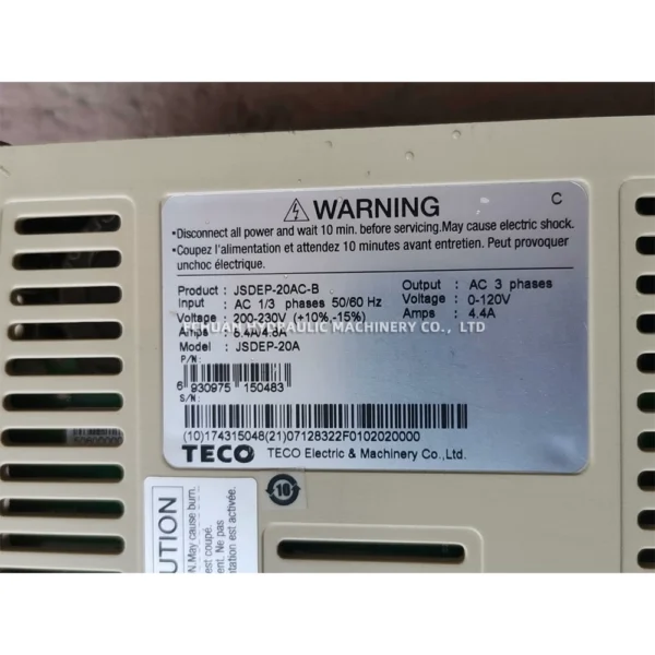 TECO JSDEP-20AC-B - Image 2