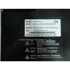 INOVANCE SV630PT012I 3KW