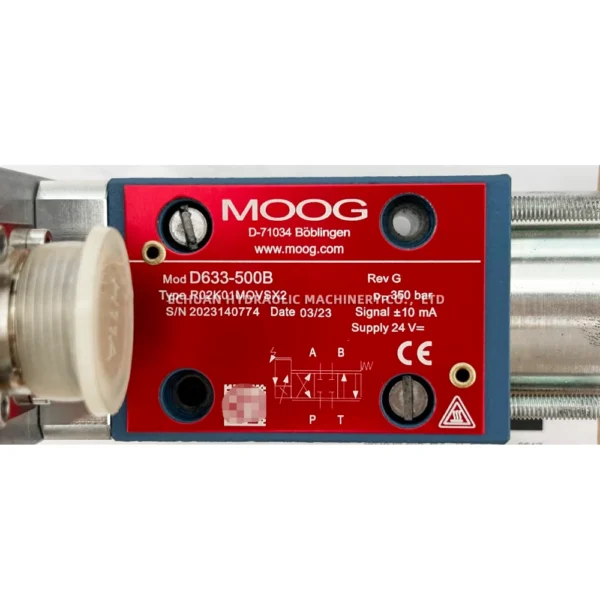 MOOG D633-500B R02K01MOVSX2 - Image 2