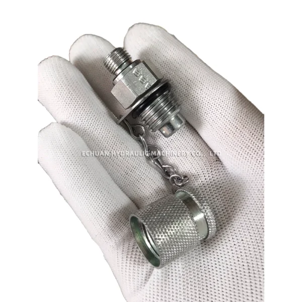 PARKER M10X1 EMA310X1ED Pressure test connector M16X2 - Image 5