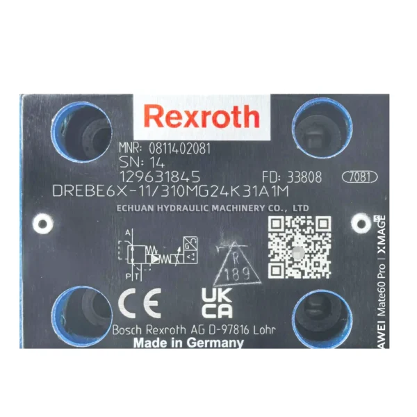 REXROTH 0811402081 DREBE6X-11/310MG24K31A1M - Image 4
