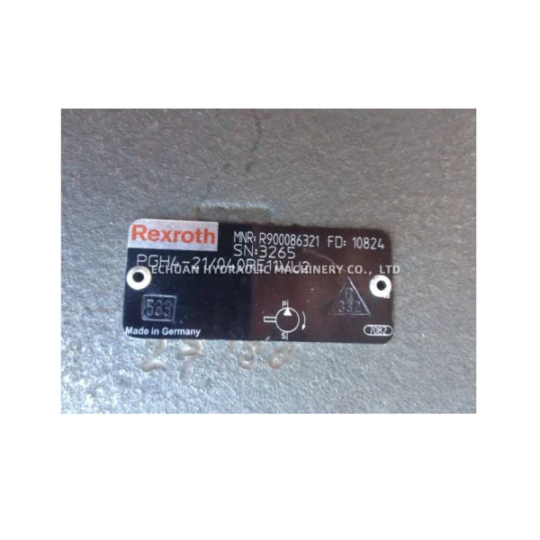 REXROTH R900086321 PGH4-2X/040RE11VU2 - Image 3