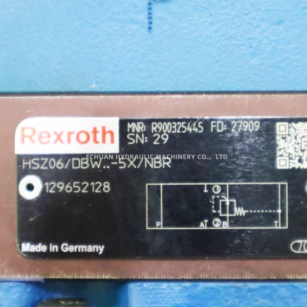 REXROTH R900325445 HSZ06/DBW..-5X/NBR - Image 5