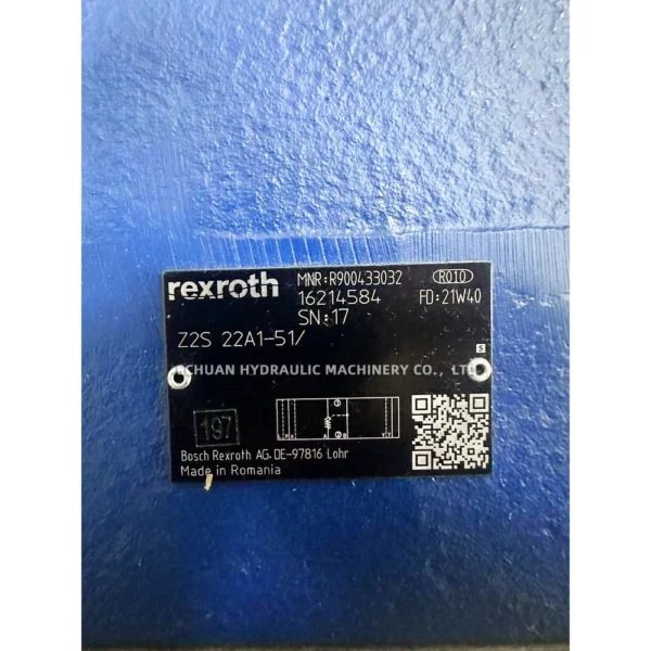 Rexroth R900433032 Z2S 22A1-51/ - Image 5